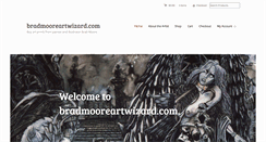Desktop Screenshot of bradmooreartwizard.com